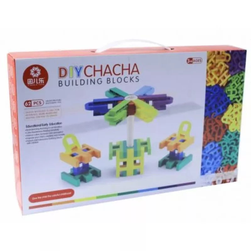 Askato Blocks Ladders 62 elements in box