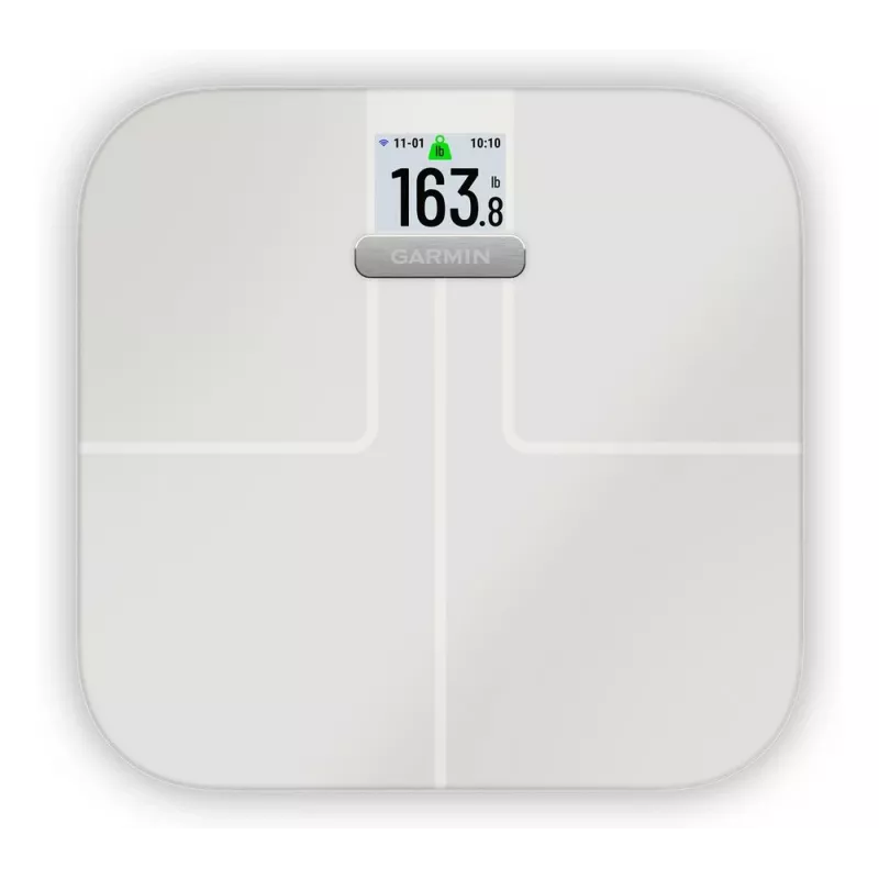 Garmin Index S2 išmaniosios kūno sudėjimo svarstyklės, baltos