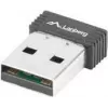 Belaidis USB WLAN adapteris LANBERG NC-0150-WI — 150 Mbit/s, išorinė 2 dBi antena, juodas