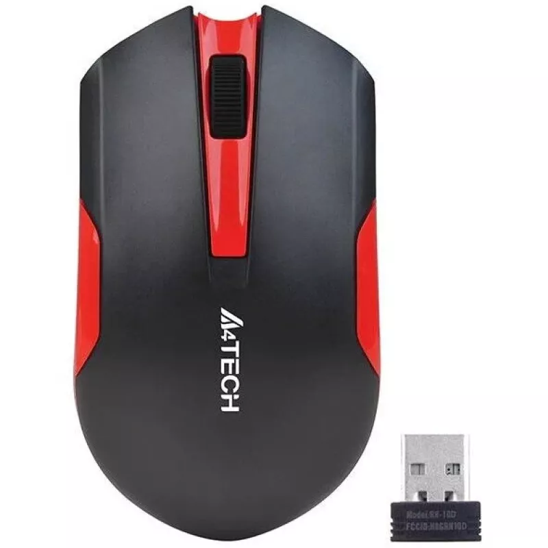 A4Tech G3-200N pelė, abiem rankoms tinkama, RF belaidė optinė, 1000 DPI