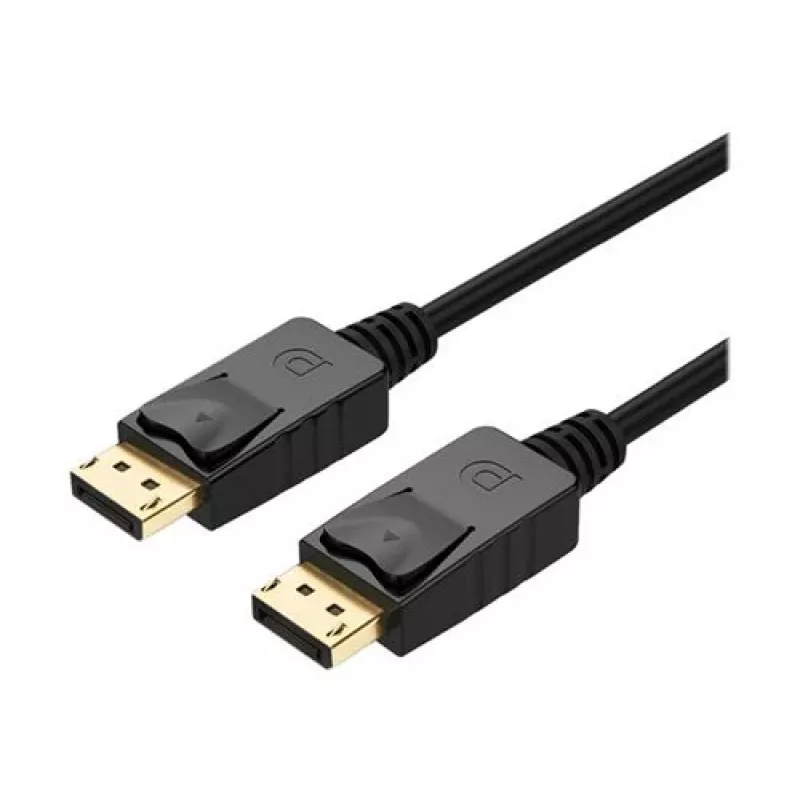 DisplayPort laidas Unitek Y-C609BK — 3 m, kištukas-kištukas, juodas