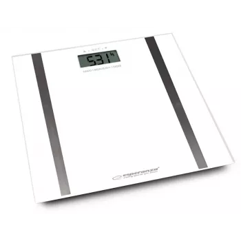 Asmeninės vonios svarstyklės Esperanza Samba EBS018W – elektroninės, 180 kg, baltos