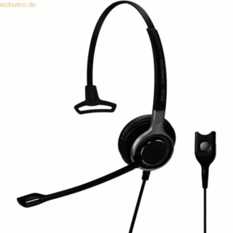 EPOS Sennheiser Headset Impact SC 638 mono Juoda Sidabrinė (1000580)