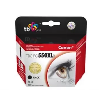 Rašalo kasetė TB Suder. S Canon PGI-550XLBK Juoda