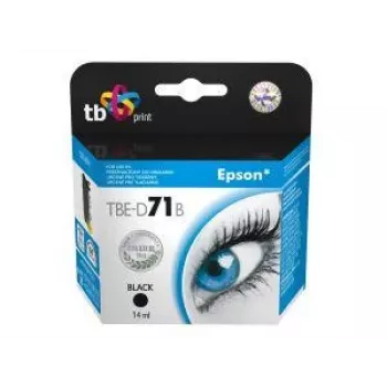 rašalo kasetė TB Suderinama su Epson T0711 Juoda