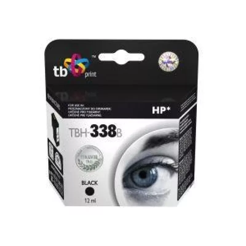 Ink TBH-338B (HP No. 338 - C8765EE) Juoda perdirbta