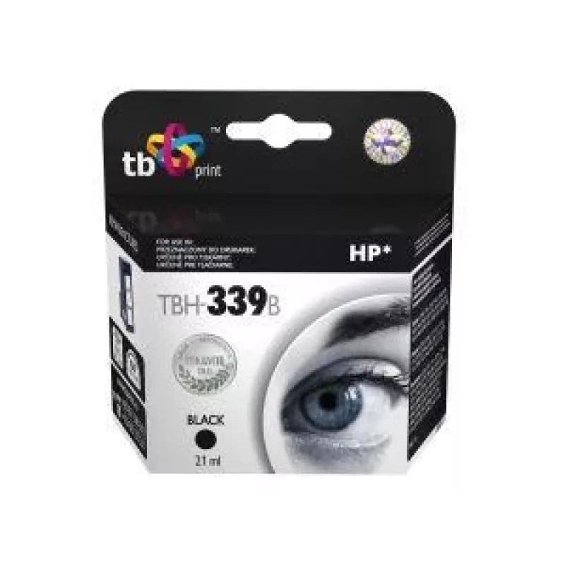 Ink TBH-339B (HP No. 339 - C8767EE) Juoda perdirbta