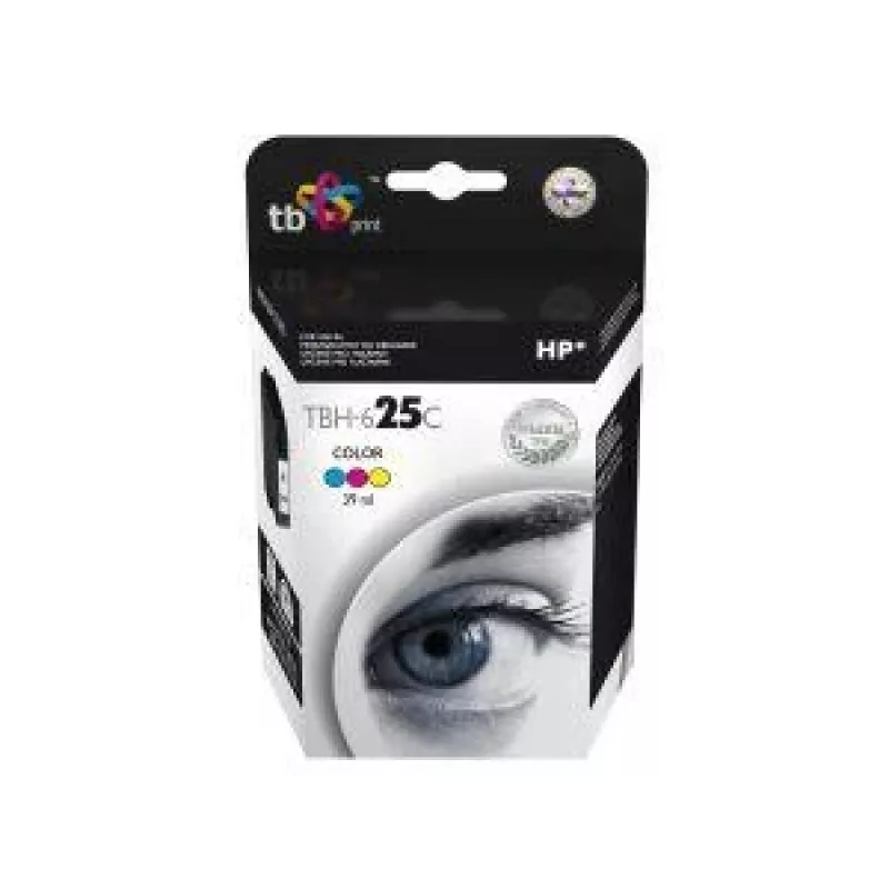 Rašalas TBH-625C (HP Nr. 17 - C6625A) spalvotas regeneruotas