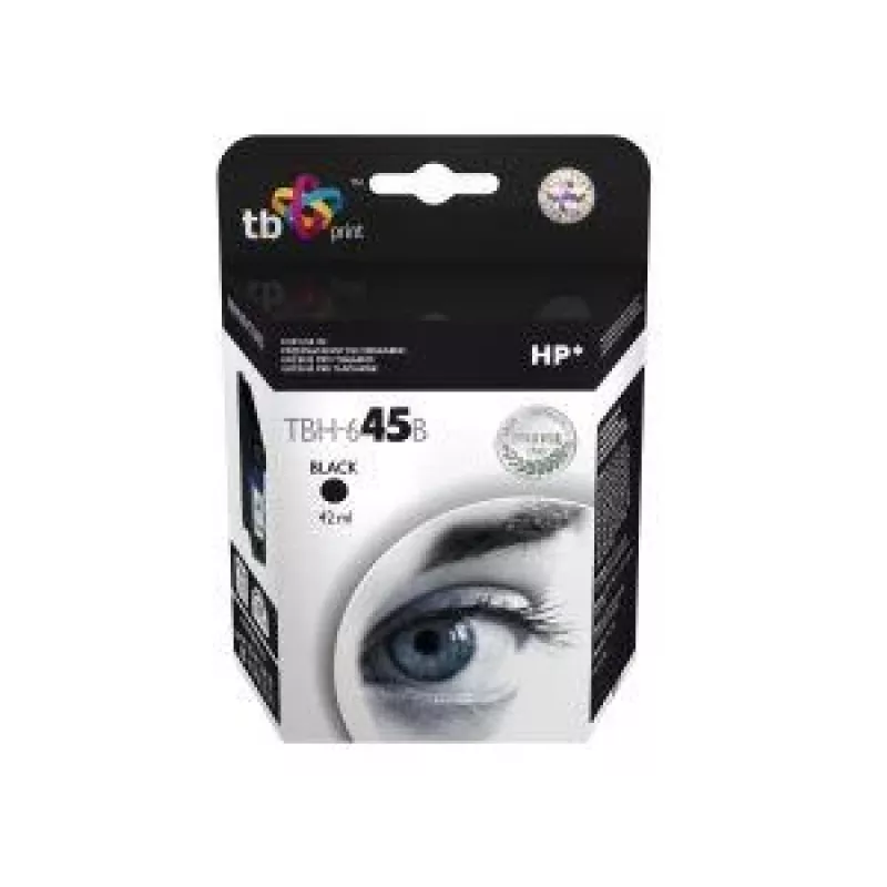 Rašalas TBH-645B (HP Nr. 45 - 51645AE) juodas regeneruotas