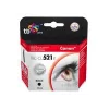 TBC-CLI521B juodas rašalo kasetė suderinama su Canon CLI-521Bk 100% nauja