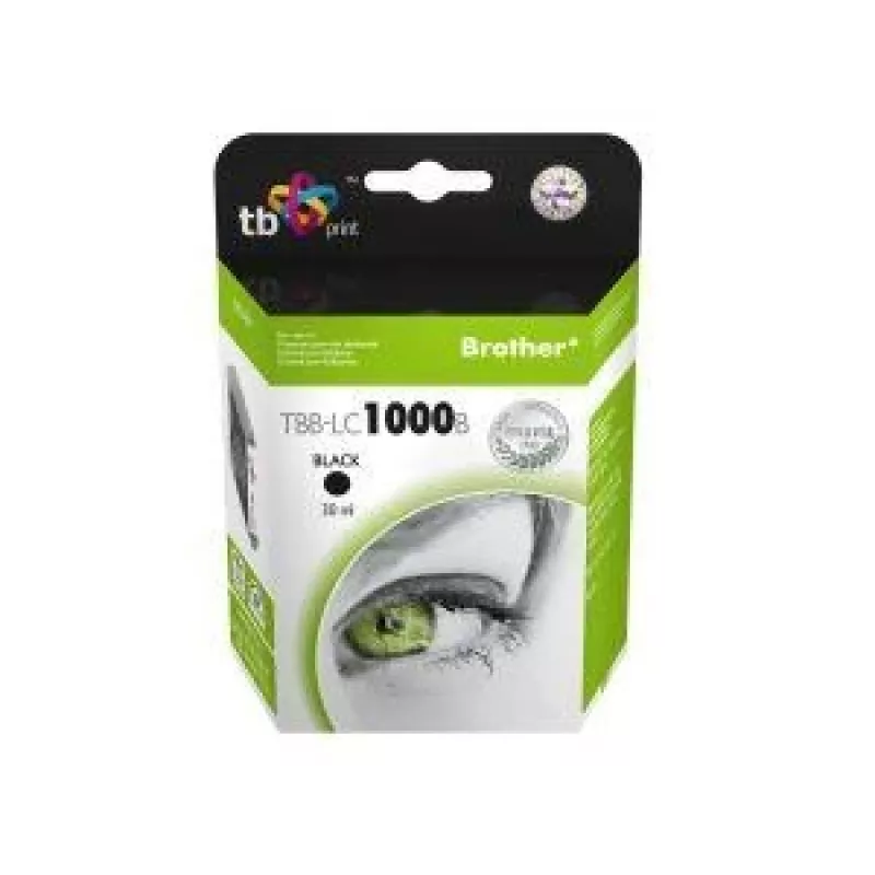 Rašalas TBB-LC1000B (Brother LC1000BK) juodas 100% naujas