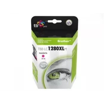 Rašalo kasetė TB Kompat. S Brother LC 1280XLM 100%N