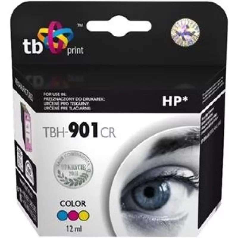 Ink HP OJ J4580 Spalva perdirbta TBH-901CR