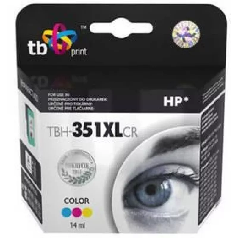 rašalo kasetė TB Suderinama su HP 351XL Spalva Ref.,CB338EE