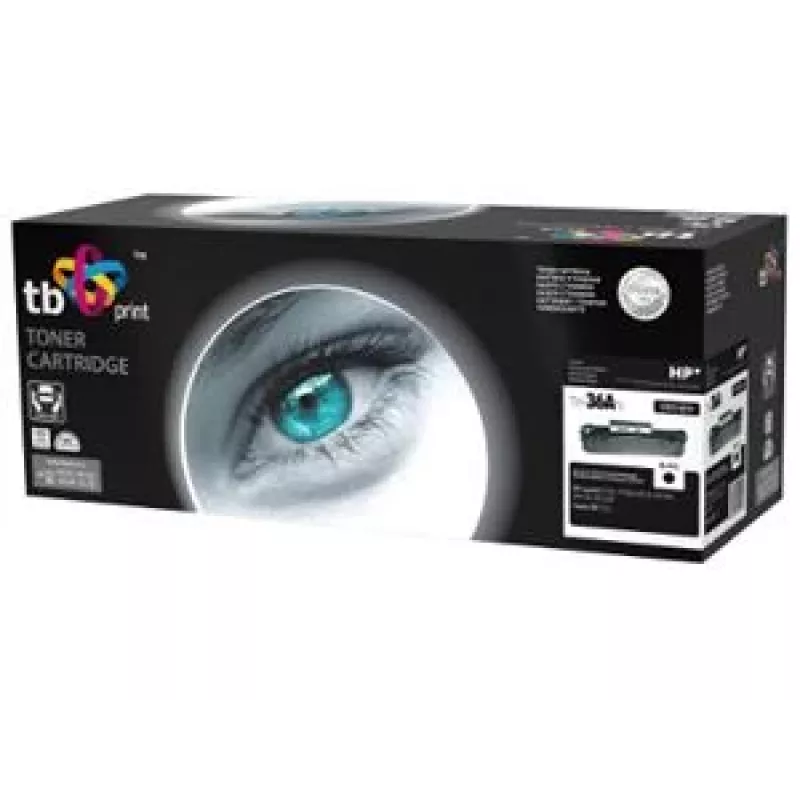 Toneris TB, suderinamas su HP CB436A, 100 % naujas