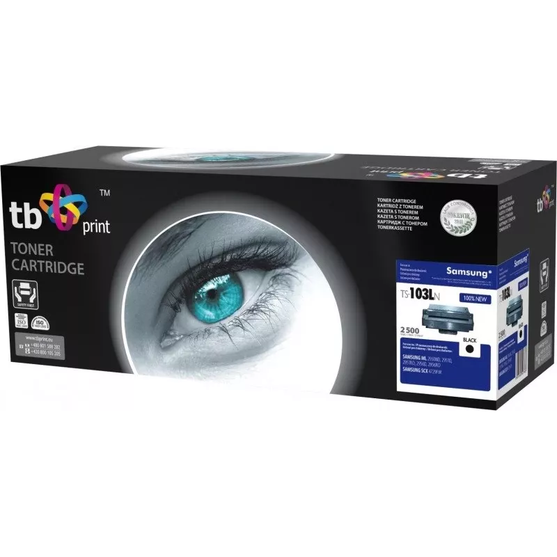 Toner TB Suderinama su Samsung ML-2950,100%N,BkXL
