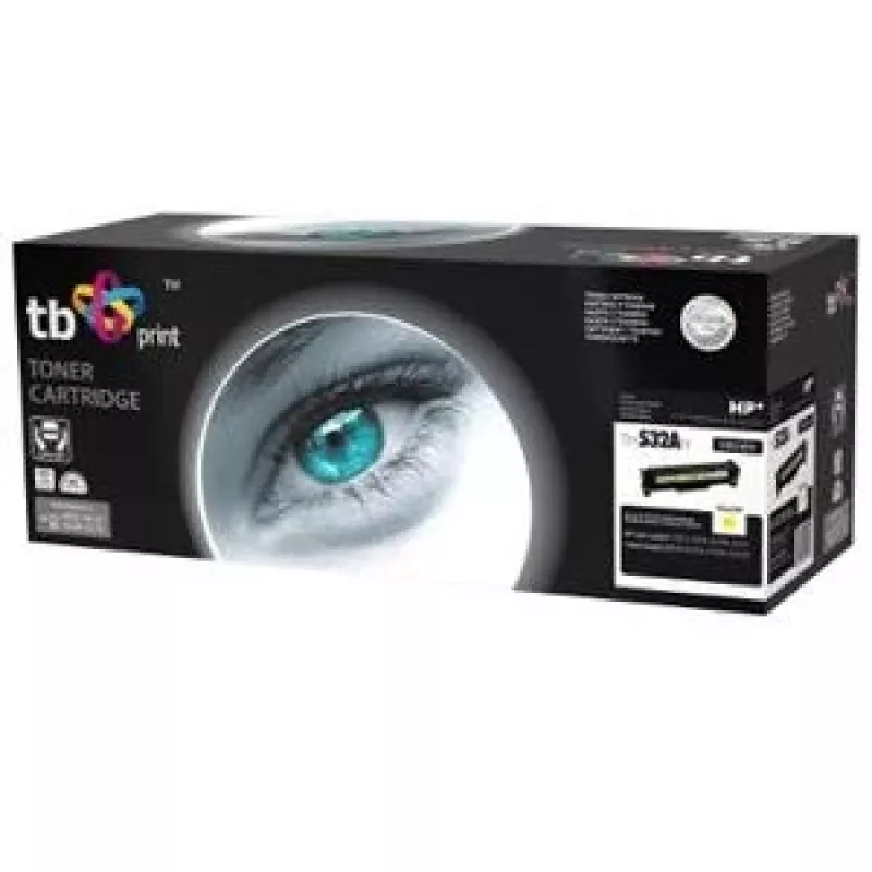 Toner TB suderinamas su HP CC532A, 100% naujas, geltonas