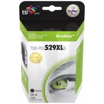 Ink. Kaz. TB Suderinama su Brother LC529/539 PIG BK nauja