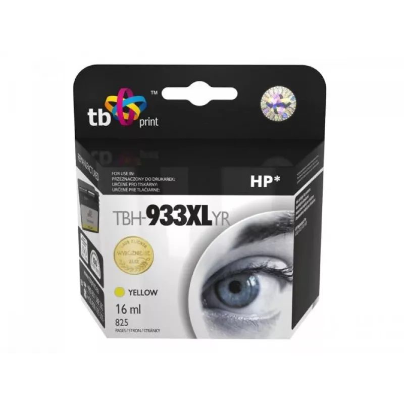 rašalo kasetė TB suderinama su HP PS Pro 8100 Geltona Ref