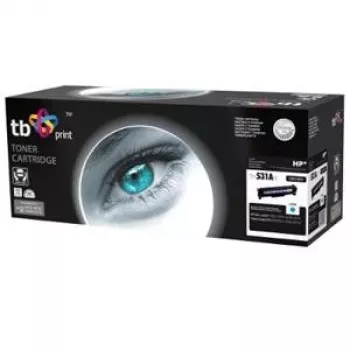 Toner TB suderinamas su HP CC531A, 100% nauja, žydra