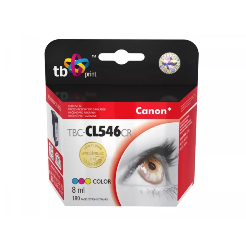 Inf, skirta Canon PIXMA iP2850/MG2950/2550/2450/MX495 TBC-CL546CR papildymui