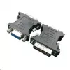 jungčių adapteris DVI-A VGA 15-pin Gembird A-DVI-VGA-BK