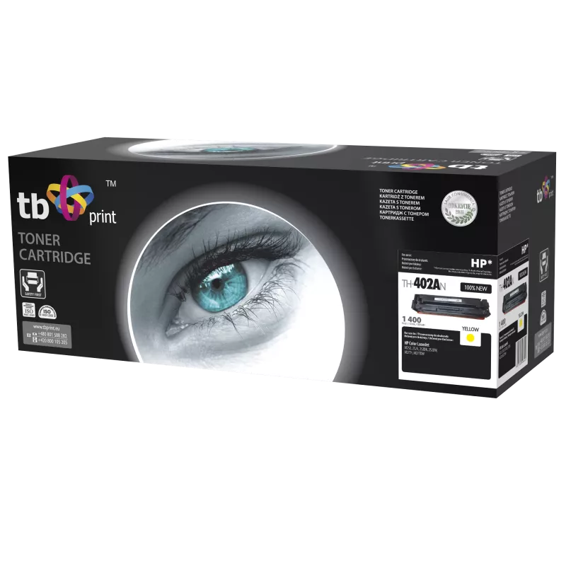 Toner TB Suderinamas su HP CLJM252/277, Geltonas, 1400, naujas