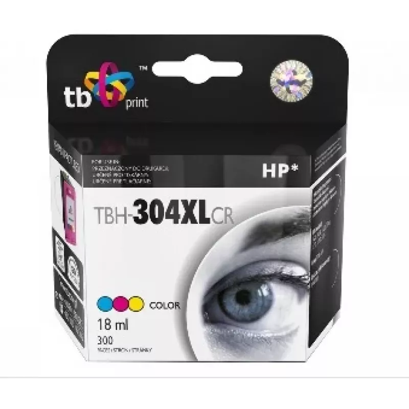 Suderinama Ink skirta HP DJ 3700,Colour perdirbta,18 Ml