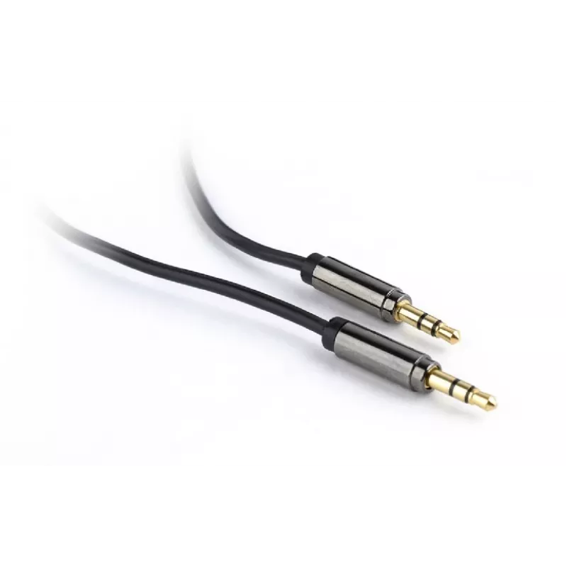 Gembird CCAP-444-1M garso kabelis 3,5 mm juodas (CCAP-444-1M)