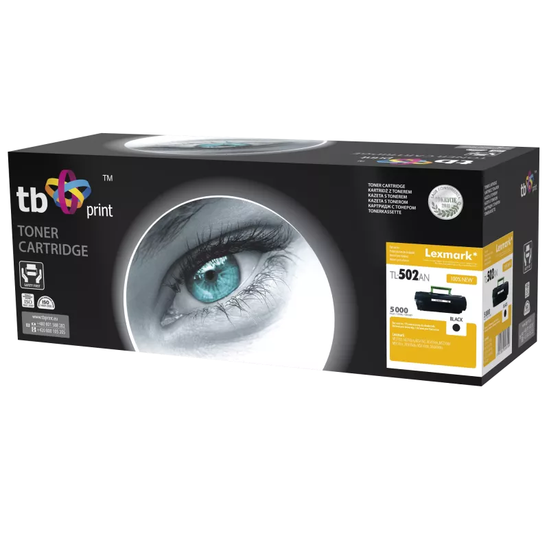 Toner skirta Lexmark MS310 TL-502AN BK 100% nauja