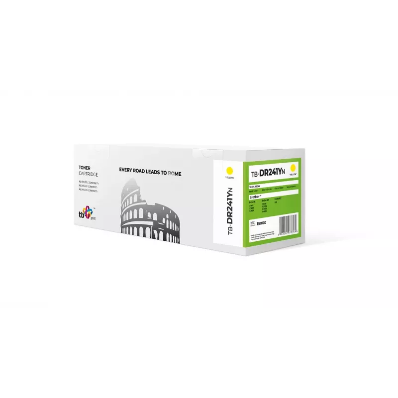 Būgno blokas Brother DR241 TB-DR241YN 10000 puslapių Geltona