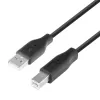TB USB AM-BM kabelis 1.8 Juoda (AKTBXKU1PABW18B)