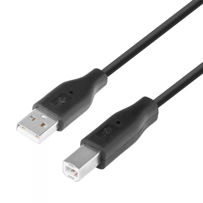 TB USB AM-BM kabelis 1.8 Juoda (AKTBXKU1PABW18B)