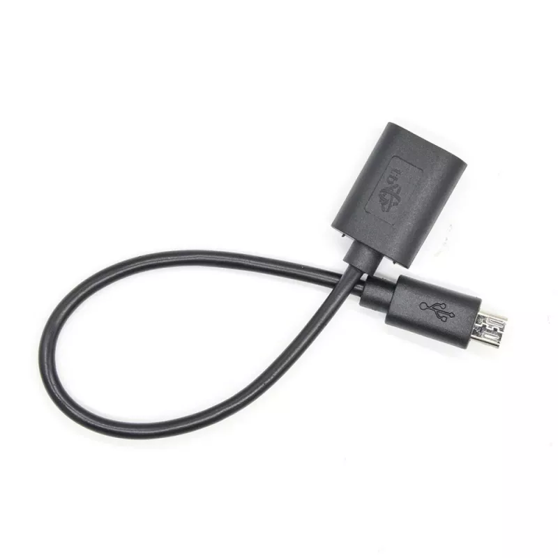 OTG laidas TB AKTBXKUWOTG015B 15 cm, juodas, USB OTG jungtis