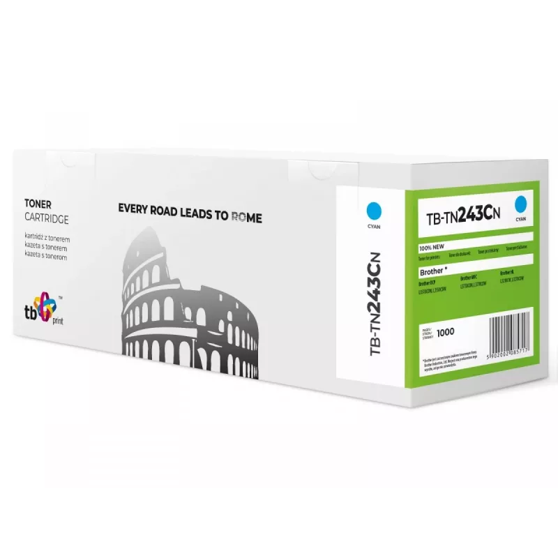 Toner TB Kompat. S Brother TN243C, TB-TN243CN CY 100% New