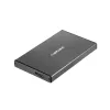 NATEC RHINO GO korpusas USB 3.0 2,5 inch SATA HDD/SSD, juodas aliuminis