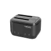 HDD prijungimo stotelė 2,5/3,5 USB 3.0 Natec Kangaroo Dual, klonavimo funkcija, maitinimo adapteris