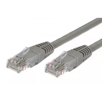 Cabel Patchcord cat.6 RJ45 UTP 1m. Pilka