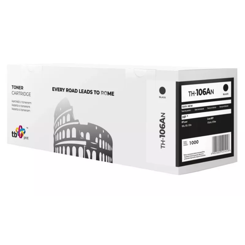 Toner for HP106A W1106A Juoda TH-106AN 100% nauja