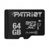 Atminties kortelė PATRIOT MicroSDXC 64GB UHS‑I Class 10 U1 80MB/s (PSF64GMDC10)