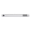 Valdomas L2 tinklo jungiklis UBIQUITI USW-Aggregation — 8 SFP+ lizdai, 10G palaikymas, be ventiliatoriaus, 1U stelažui, sidabrinis