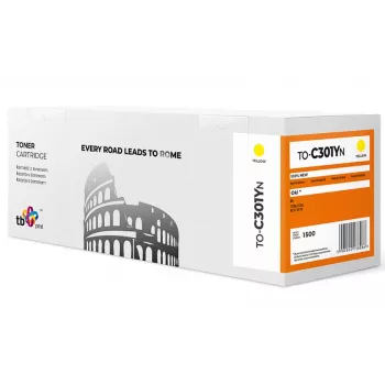 Toner TB Suderinama su OKI C301 to-C301YN YE