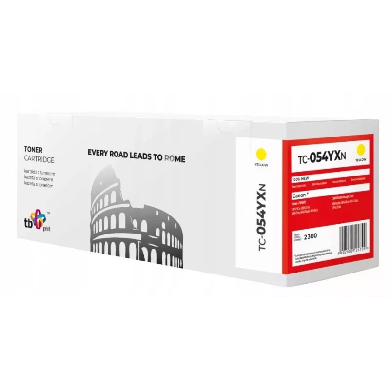 Canon LBP620C 054H TC-054YXN geltonas 100% naujas dažų miltelių kasetė