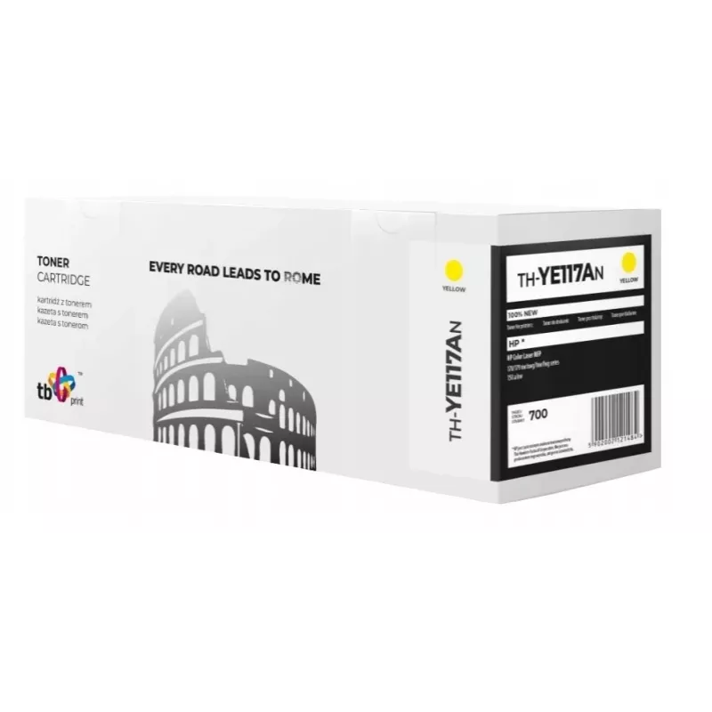 Toner for HP117A W2072A Geltona TH-YE117AN 100% nauja
