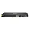 HPE Aruba Networking CX 6100 24G Class4 PoE 4SFP+ 370W valdomas L3 Gigabit Ethernet (10/100/1000) maitinimas per Ethernet (PoE) 1U juodas