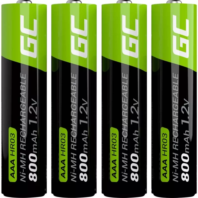 Įkraunama baterija Green Cell GR04 AAA NiMH 1,2 V 800 mAh 4 vnt.