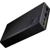 Power bank Green Cell PBGC03 20000 mAh, LiPo, 18 W išvestis, USB-C + 2× USB-A, Quick Charge 3.0, PD, juodas