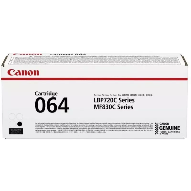 “Canon 064” Tonerio kasetė, 1 vnt., Originali, juoda
