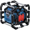 Bosch GPB 18V-5 C Professional Nešiojamas skaitmeninis radijas Aliuminis, Juoda, Mėlyna