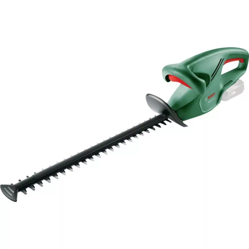 Elektrinės gyvatvorių žirklės Bosch EasyHedgeCut 18-45 — 45 cm dviguba geležtė, 18 V akumuliatorius, 2.3 kg